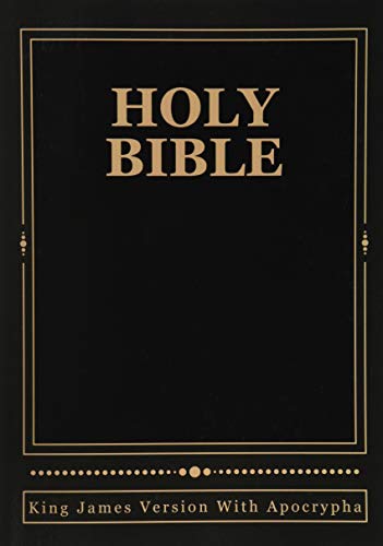 Holy Bible: King James Version With Apocrypha cover