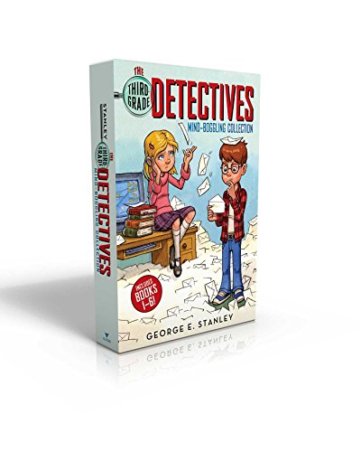 The Third-Grade Detectives Mind-Boggling Collection (Boxed Set): The Clue of the Left-Handed Envelope; The Puzzle of the Pretty Pink Handkerchief; The Mys book cover
