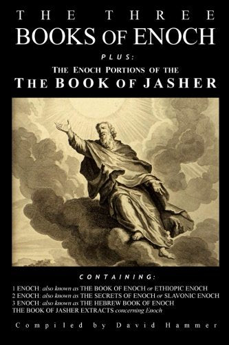 The Three Books of Enoch, Plus the Enoch Portions of the Book of Jasher by Dillmann — Paperback book cover
