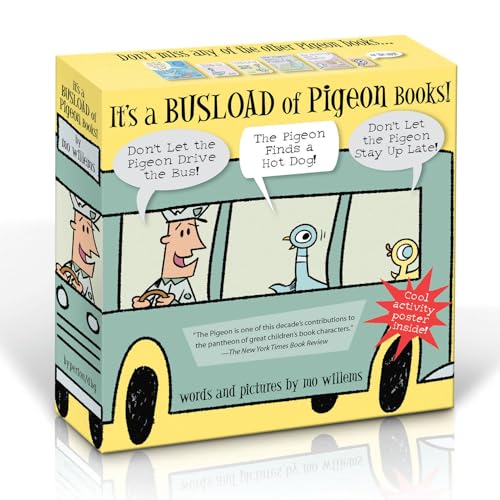 A Busload of Pigeon Books: Great for Holiday Gifting! book cover
