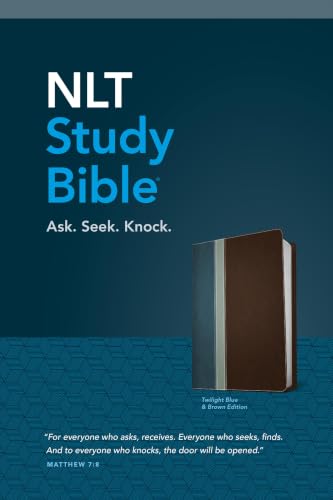 NLT Study Bible, Tutone by New Living Translation, Imitation Leather book cover