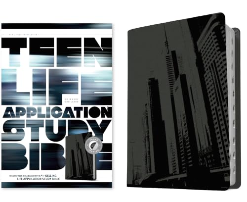 Teen Life Application Study Bible NLT by New Living Translation, Imitation Leather book cover