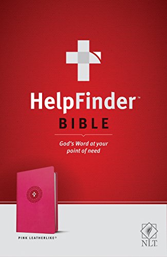 Helpfinder Bible NLT: God's Word at Your Point of Need by New Living Translation, Imitation Leather book cover