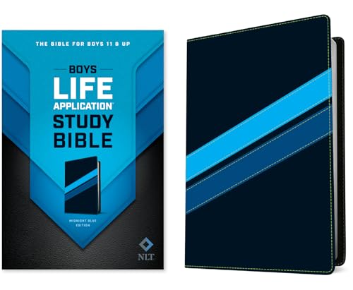 Boys Life Application Study Bible NLT, Tutone by New Living Translation, Imitation Leather book cover