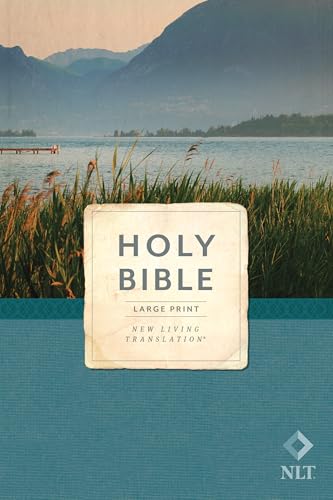 Holy Bible, Economy Outreach Edition, Large Print, NLT (Softcover) by New Living Translation, Paperback book cover
