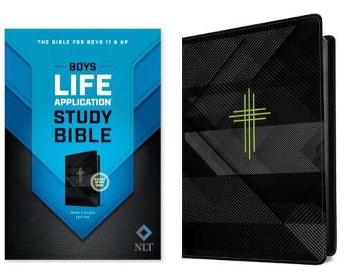 Boys Life Application Study Bible NLT, Tutone by New Living Translation, Imitation Leather book cover