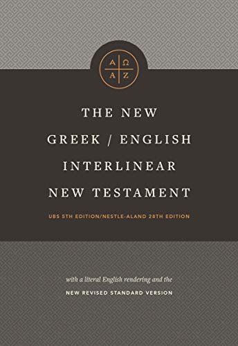 The New Greek-English Interlinear NT (Hardcover) by Tyndale, Hardcover book cover