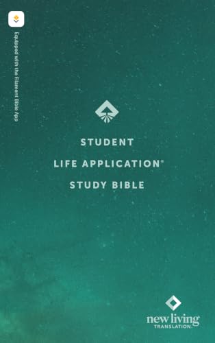 NLT Student Life Application Study Bible, Filament Enabled (Softcover, Red Letter) by New Living Translation, Paperback book cover