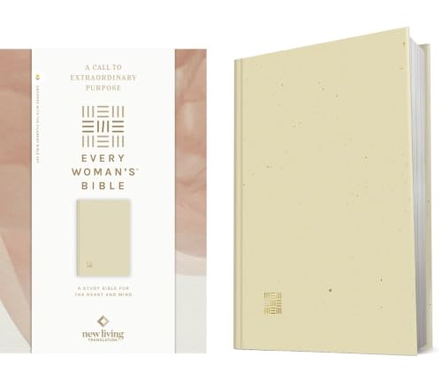 NLT Every Woman's Bible, Filament Enabled (Hardcover, Gold Dust, Red Letter) by New Living Translation, Hardcover book cover