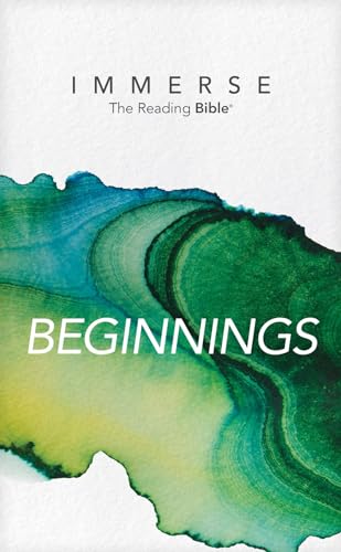 Immerse: Beginnings (Softcover) by New Living Translation, Paperback book cover