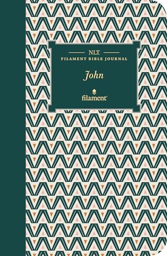 NLT Filament Bible Journal: John (Softcover) by New Living Translation, Paperback book cover