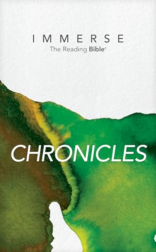 Immerse: Chronicles (Softcover) by New Living Translation, Paperback book cover