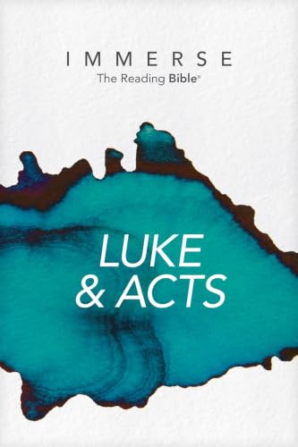 Immerse: Luke & Acts (Softcover) by New Living Translation, Paperback book cover