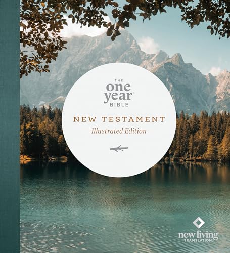 The One Year Bible New Testament: NLT (Softcover, Lakeside Haven) by New Living Translation, Paperback book cover