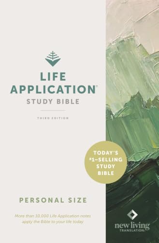 NLT Life Application Study Bible, Third Edition, Personal Size (Softcover, Red Letter) by New Living Translation, Paperback book cover
