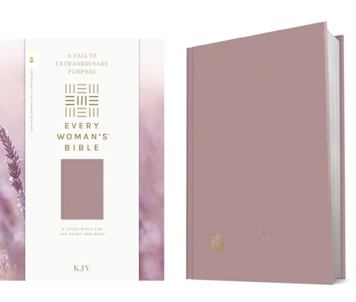 KJV Every Woman's Bible, Filament Enabled (Hardcover, Plum, Red Letter) by Tyndale, Hardcover book cover