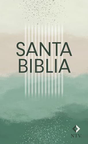 Biblia Economica Ntv, Edicion Semilla (Tapa Rustica, Verde) by Nueva Traduccion Viviente, Paperback book cover
