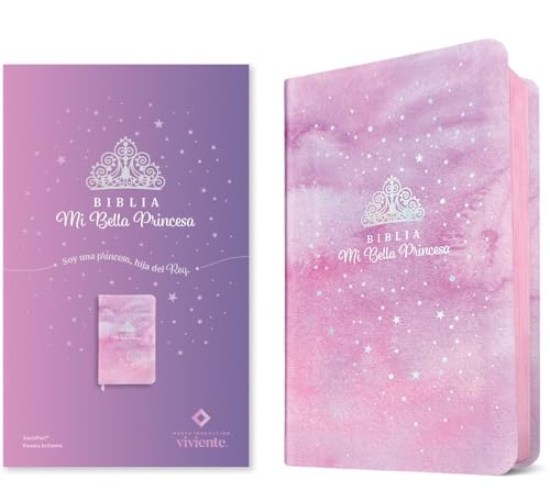 Biblia Ntv, Mi Bella Princesa (Sentipiel, Violeta Brillante) by Nueva Traduccion Viviente, Imitation Leather book cover