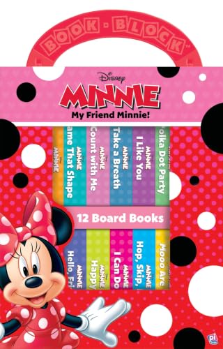 Disney Minnie: My Friend Minnie! 12 Board Books book cover