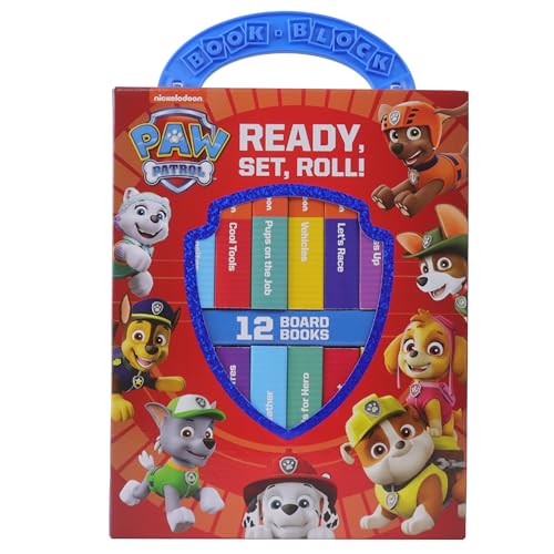 Nickelodeon Paw Patrol: Ready, Set, Roll! 12 Board Books book cover