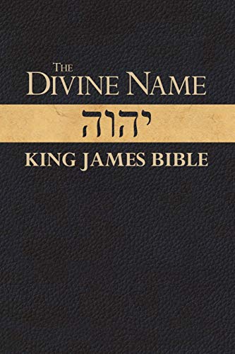 Divine Name-KJV by Jack Davidson, Paperback book cover