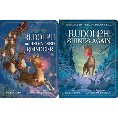 Rudolph the Red-Nosed Reindeer a Christmas Collection: Rudolph the Red-Nosed Reindeer; Rudolph Shines Again (Collected Set) book cover