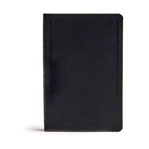 CSB Deluxe Gift Bible, Black Leathertouch by Csb Bibles by Holman, Imitation Leather book cover