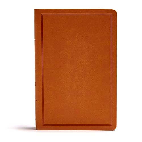 CSB Deluxe Gift Bible, Tan Leathertouch by Csb Bibles by Holman, Imitation Leather book cover