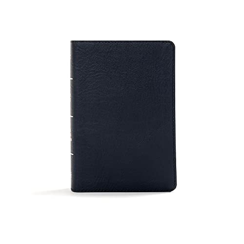 KJV Large Print Compact Reference Bible, Black Leathertouch by Holman Bible Publishers, Imitation Leather book cover