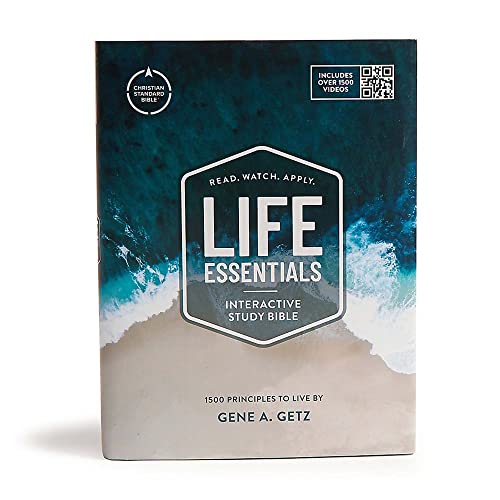 CSB Life Essentials Study Bible, Hardcover W/Jacket by Gene A Getz, Hardcover book cover