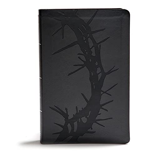 KJV Giant Print Reference Bible, Charcoal Leathertouch by Holman Bible Publishers, Imitation Leather book cover