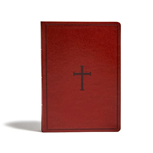 KJV Super Giant Print Reference Bible, Brown Leathertouch by Holman Bible Publishers, Imitation Leather book cover