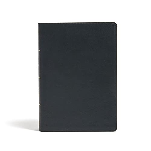 KJV Super Giant Print Reference Bible, Black Leathertouch by Holman Bible Publishers, Imitation Leather book cover