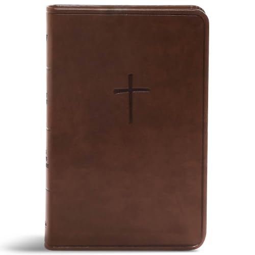 KJV Compact Bible, Value Edition, Brown Leathertouch by Holman Bible Publishers, Imitation Leather book cover