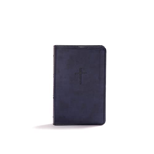 KJV Compact Bible, Value Edition, Navy Leathertouch by Holman Bible Publishers, Imitation Leather book cover
