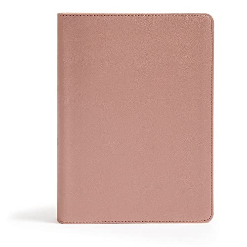 CSB She Reads Truth Bible, Rose Gold Leathertouch: Notetaking Space, Devotionals, Reading Plans, Easy-To-Read Font by Raechel Myers, Imitation Leather book cover