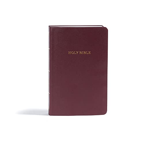 KJV Gift and Award Bible, Burgundy Imitation Leather by Holman Bible Publishers, Imitation Leather book cover
