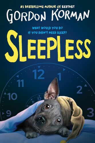 Sleepless by Gordon Korman, Hardcover book cover