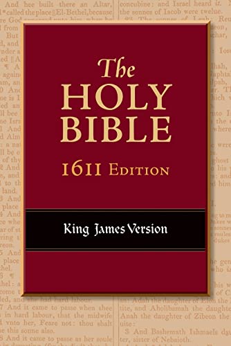 Text Bible-KJV-1611 (Black Genuine Leather) by Hendrickson Publishers, Leather book cover
