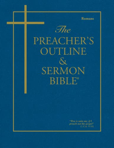 Preacher's Outline & Sermon Bible-KJV-Romans by Leadership Ministries Worldwide, Paperback book cover