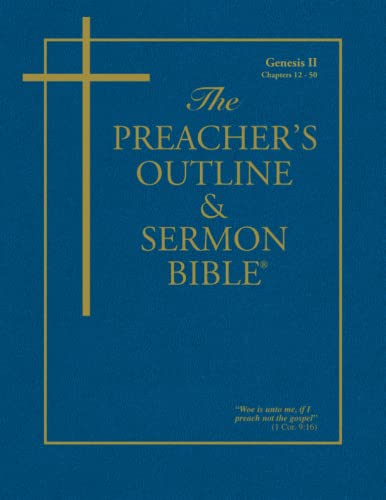 Preacher's Outline & Sermon Bible-KJV-Genesis 2: Chapters 12-50 by Leadership Ministries Worldwide, Paperback book cover