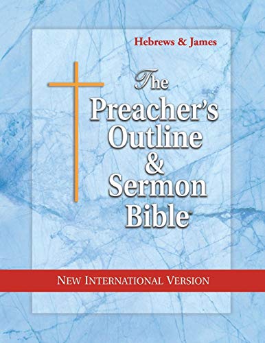 Preacher's Outline & Sermon Bible-NIV-Hebrews-James by Leadership Ministries Worldwide, Paperback book cover