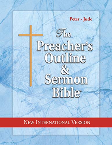 Preacher's Outline & Sermon Bible-NIV-Peter-Jude by Leadership Ministries Worldwide, Paperback book cover