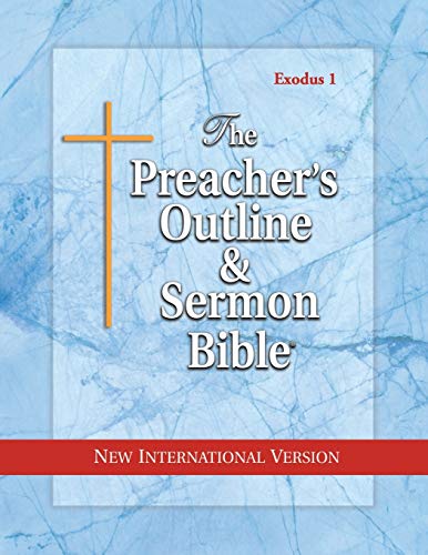 Preacher's Outline & Sermon Bible-NIV-Exodus I: Chapters 1-18 by Leadership Ministries Worldwide, Paperback book cover