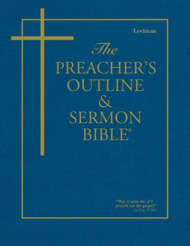 Preacher's Outline & Sermon Bible-KJV-Leviticus by Leadership Ministries Worldwide, Paperback book cover