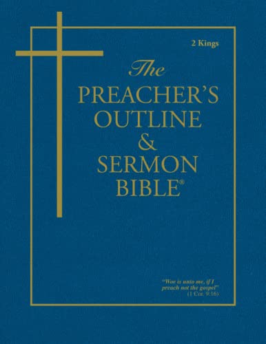 Preacher's Outline & Sermon Bible-KJV-2 Kings by Leadership Ministries Worldwide, Paperback book cover
