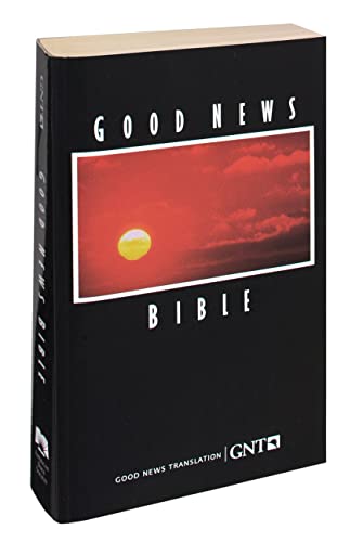 Good News Bible-TEV by American Bible Society, Paperback book cover