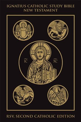 Ignatius Catholic Study New Testament-RSV by Scott Hahn, Hardcover book cover