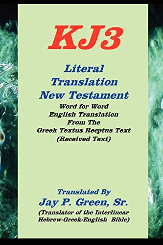 literal translation new testament-oe-kj3 by Green, Jay Patrick, Sr, Paperback book cover