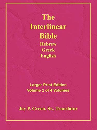 Larger Print Bible-Il-Volume 2 by Green, Jay Patrick, Sr, Paperback book cover